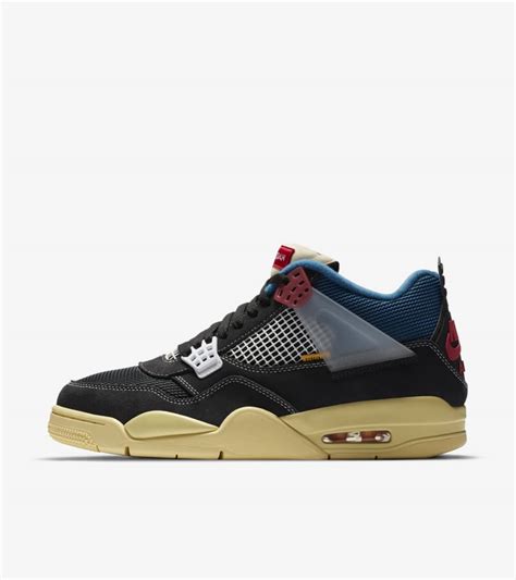 nike air jordan 4 x union|Air Jordan 4x union la off noir.